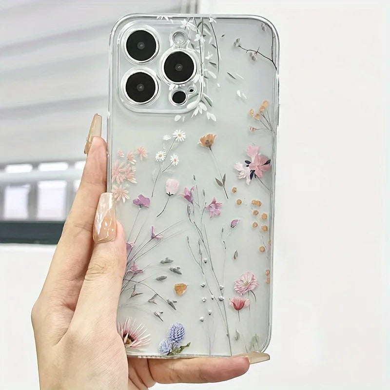 Tech Case Bloom™ Clear Floral Phone Case – Honor Series