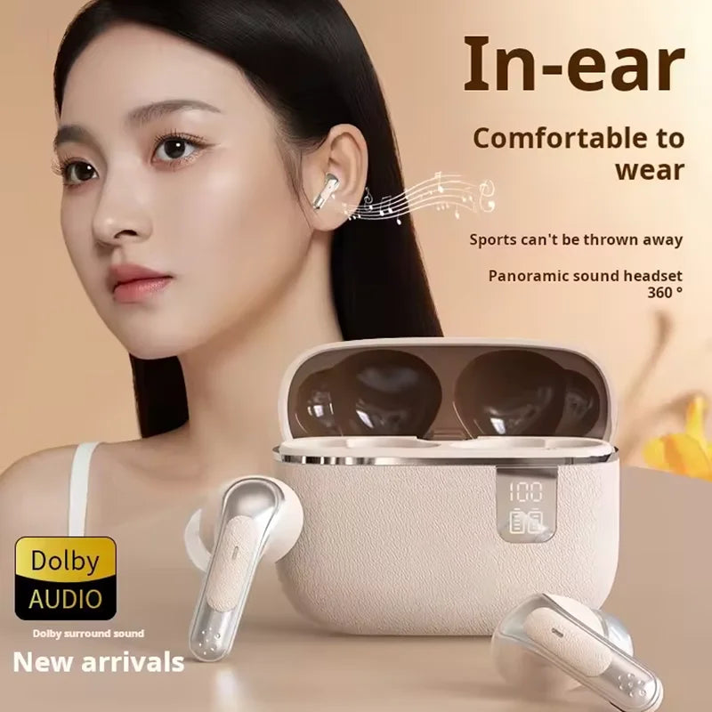 SONY Wireless Earphone Hi-Res Audio Noise Cancelling Bluetooth 5.3 Earbuds Hifi Headphones with Charging Case for IPhone iPad