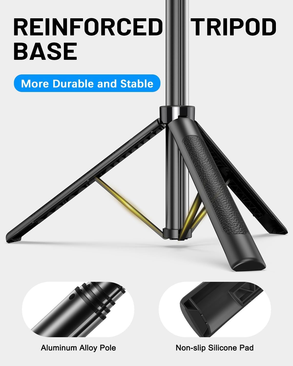 Tech VlogPro™ Creator Kit – 71” Tripod, Light, Remote & Mic