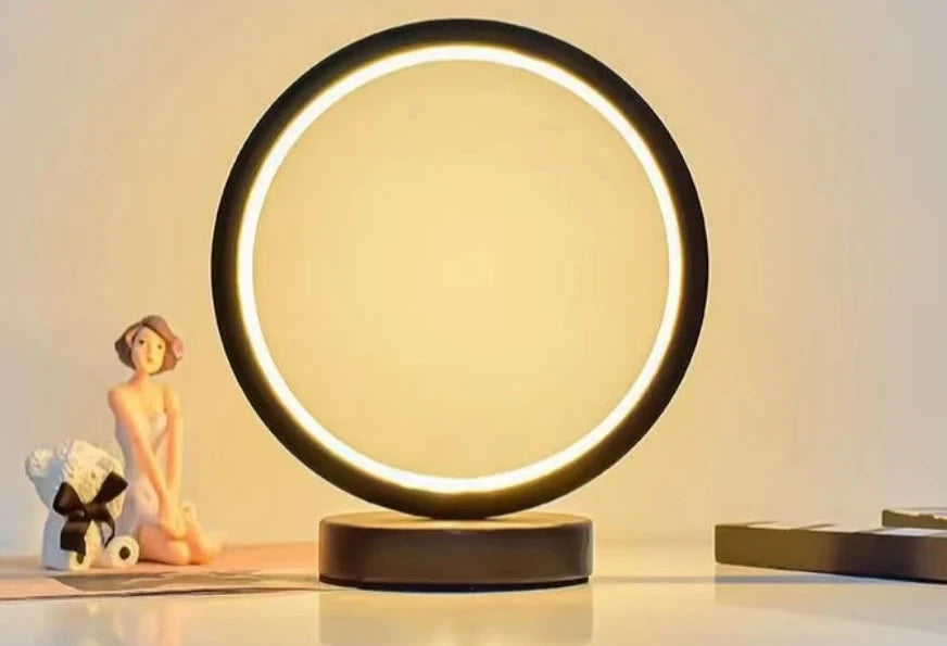 Tech Aura Ring™ Minimalist Ring Lamp – Night Light & Ambient Decor