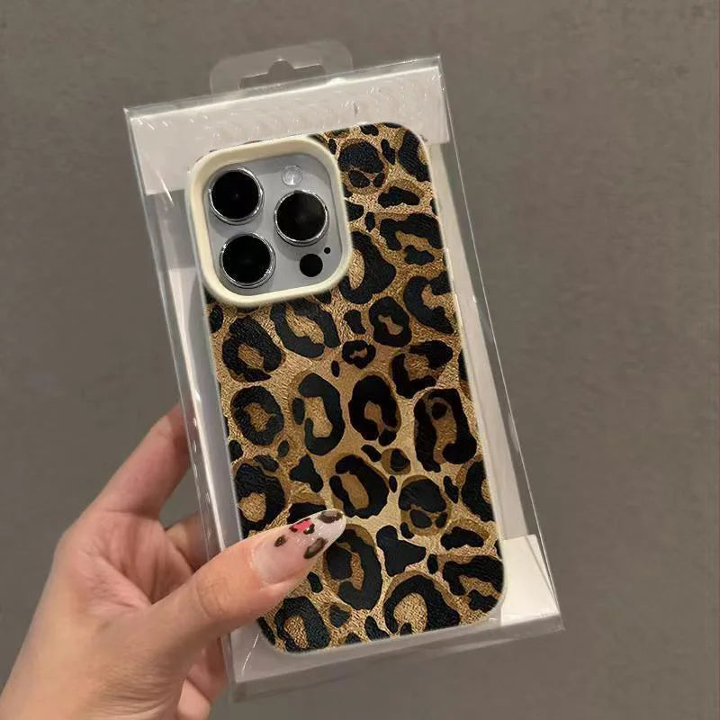 Tech Case Luxe™ Leopard Silicone Shockproof Case – Xiaomi Series
