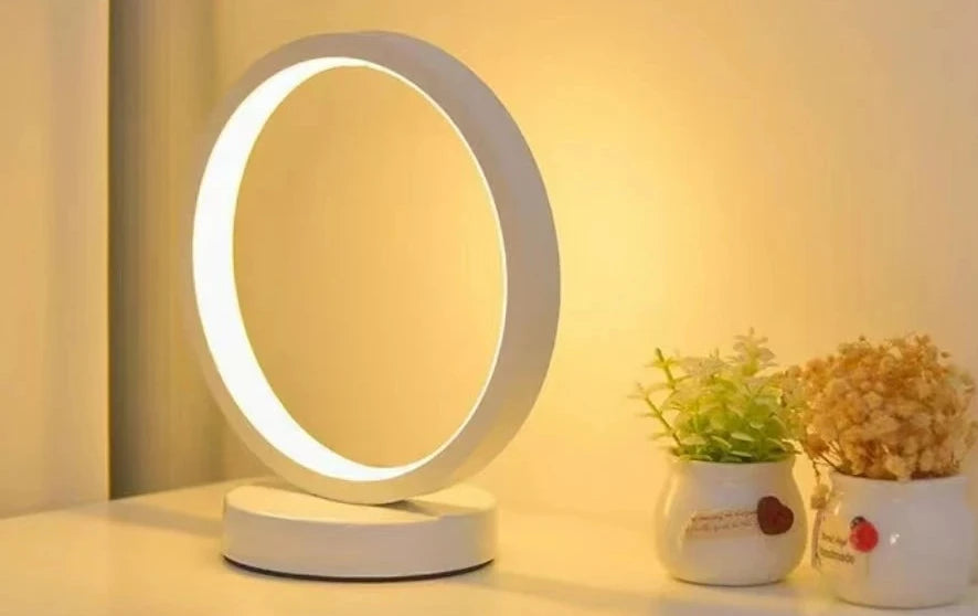 Tech Aura Ring™ Minimalist Ring Lamp – Night Light & Ambient Decor
