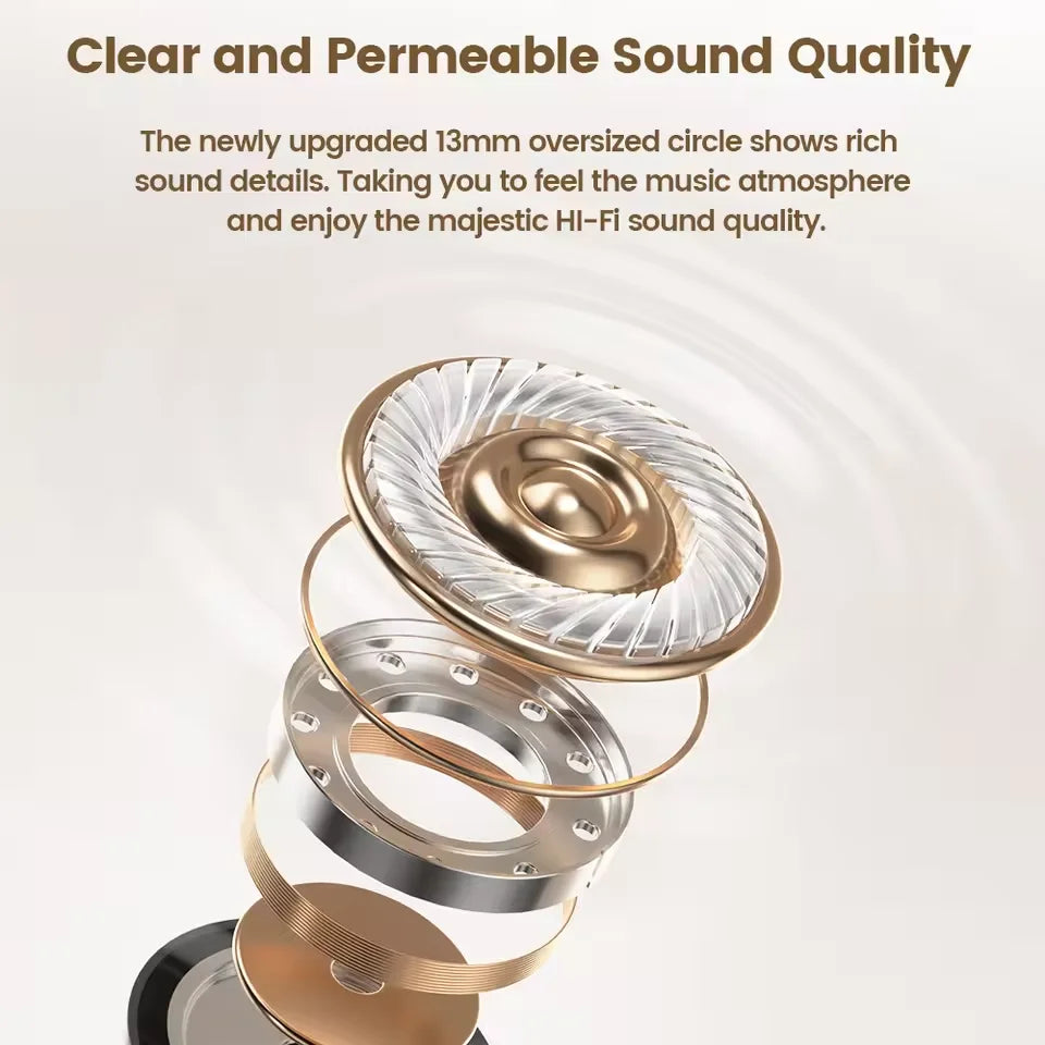 SONY TWS Bluetooth 5.3 Earphones Noise Cancelling HiFi Stereo Wireless Sports Headphones In-Ear Earbuds Headset For iphone Redmi