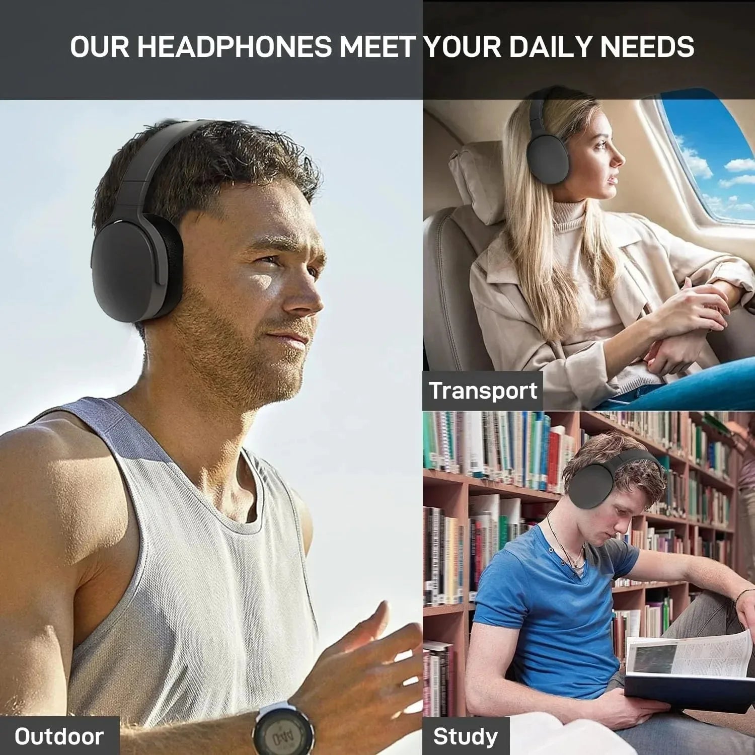 Tech Aire – Original Wireless Over-Ear Headphones
