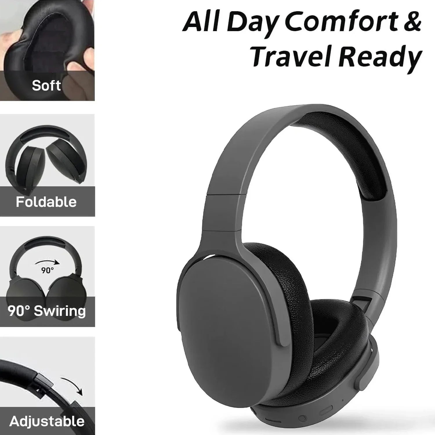 Tech Aire – Original Wireless Over-Ear Headphones